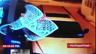 Ladrón entra a vivienda a robarse una mecedora