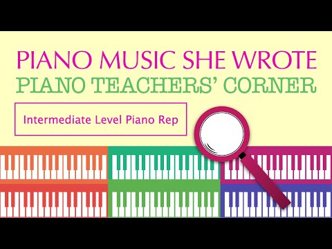 Intermediate level repertoire by women of 17th-19th centuries