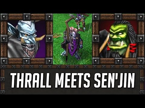 Warcraft 3 Story ► Thrall Meets Sen'jin & The Trolls (Riders on the Storm)