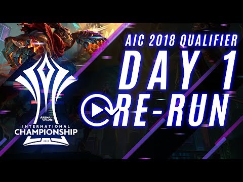 AIC 2018 Thailand Group Stage Day 1 [Re-run]