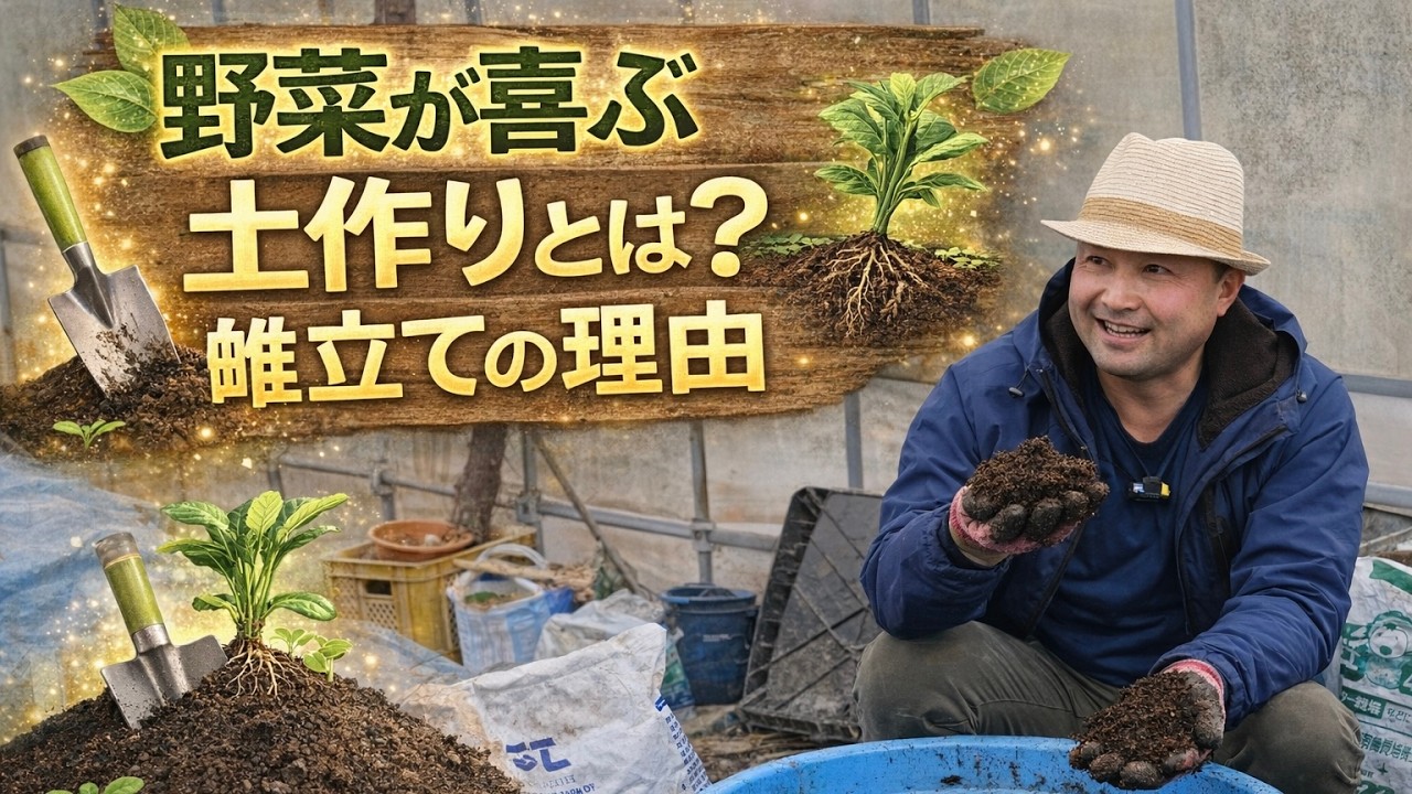 野菜が喜ぶ土作りとは？畝立ての理由