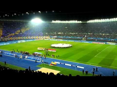 Austria Wien vs Atletico Madrid CL Hymne