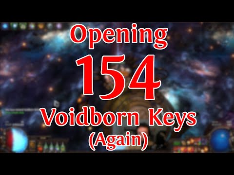 Opening 154 Voidborn Reliquary Keys (Round 2) - Path of Exile 3.20 - Shiny Mageblood Surely