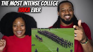 🇳🇿 THE MOST INTENSE COLLEGE HAKA EVER! Auckland Grammar vs King's College | The Demouchets REACT