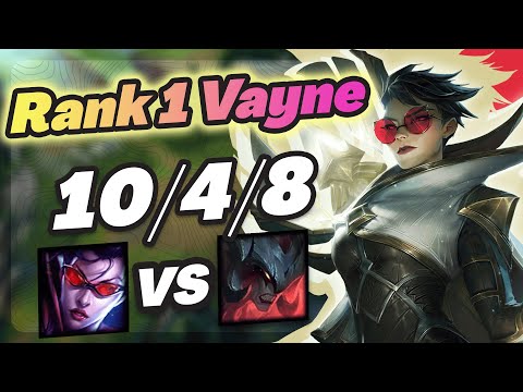 Vayne Vs Aatrox - Challenger Gameplay Rank 1 Vayne