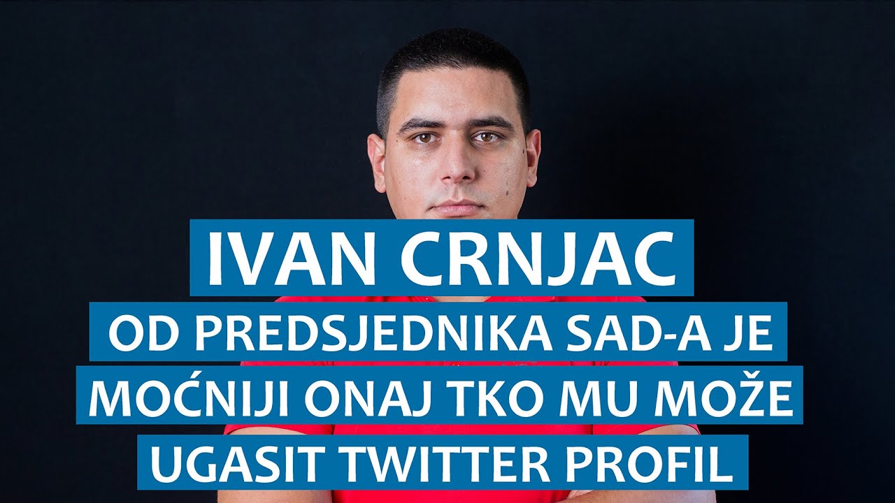 Ivan Crnjac: Od predsjednika SAD-a je moćniji onaj tko mu može ugasit Twitter profil