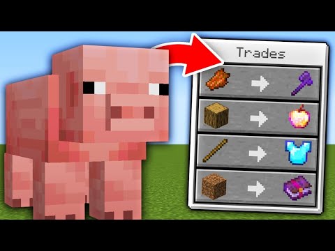 Trade with Mobs in Minecraft!