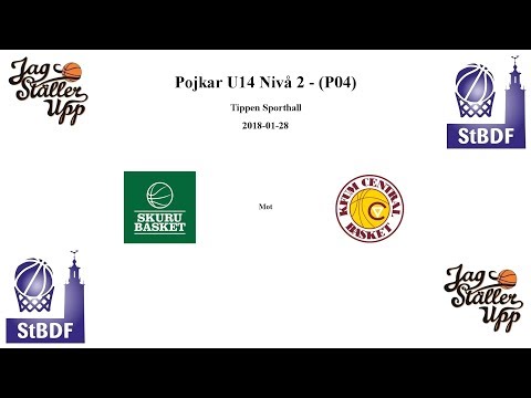 Skuru Basket (P04) mot KFUM Central Basket - 2018-01-28
