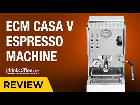 iDrinkCoffee.com Review - ECM Casa V Espresso Machine