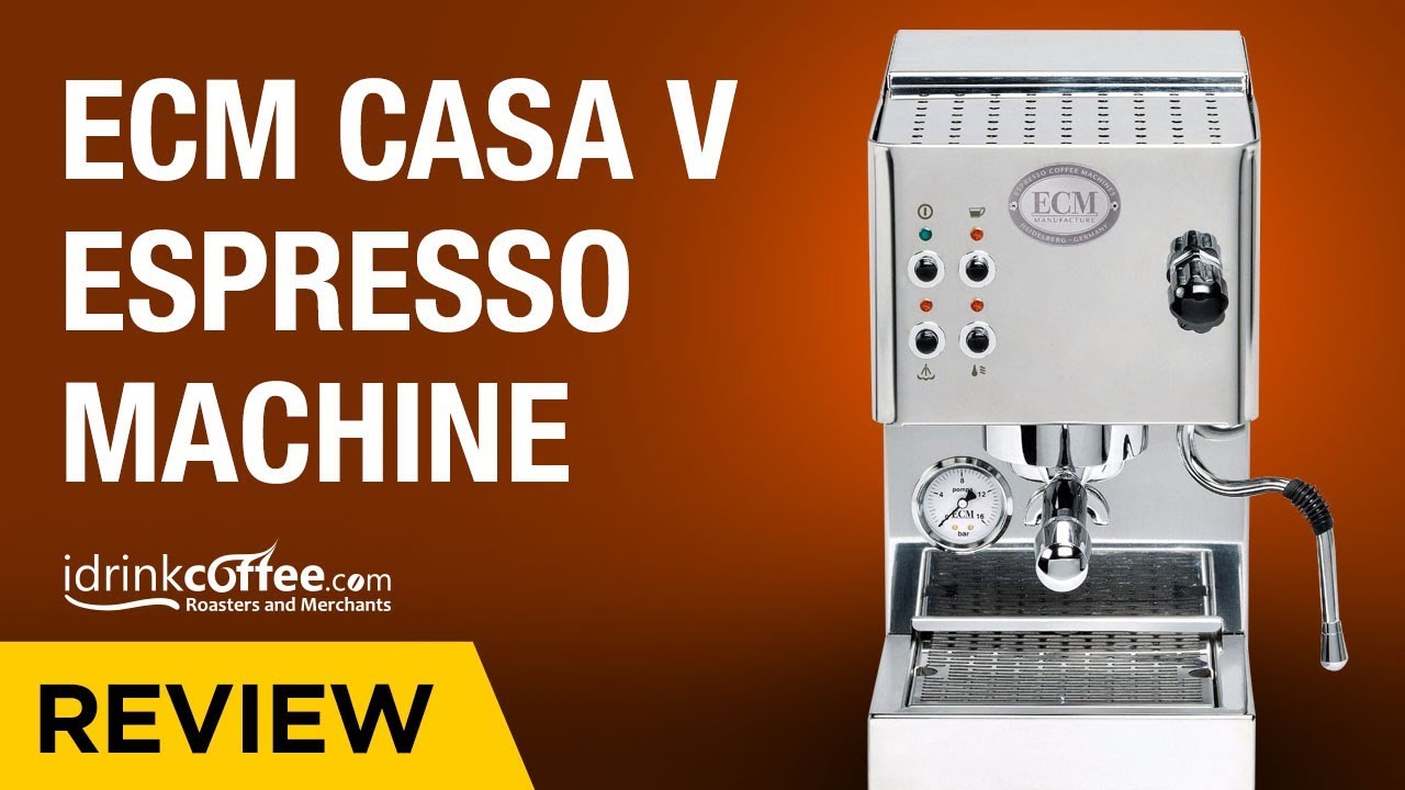 ECM Casa V Espresso Machine |236| - Used - 6 Month Warranty video