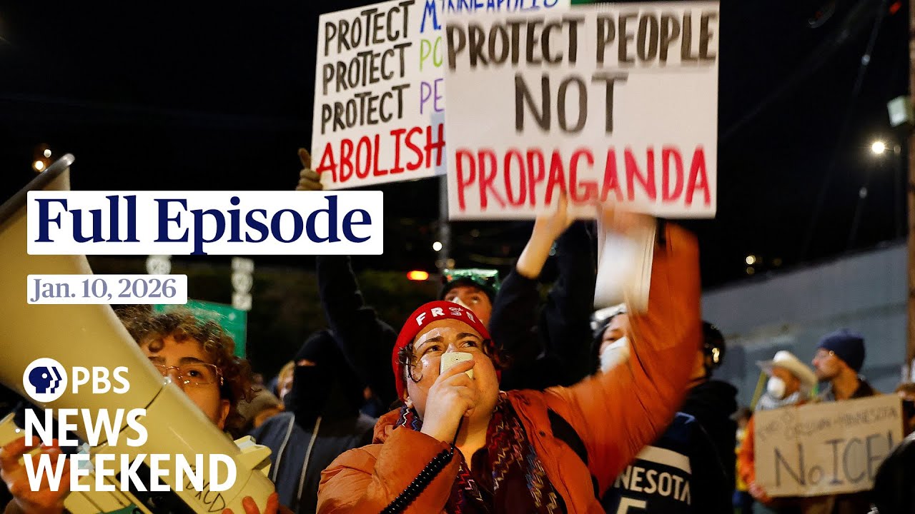 PBS News Weekend full episode, Jan. 10, 2025
