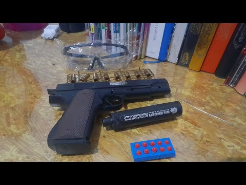 Shell Ejecting M1911 Blaster Review
