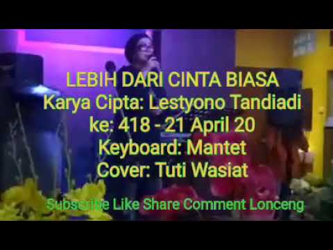 LEBIH DARI CINTA BIASA, TUTI WASIAT LESTYONO TANDIADI WINNER PROFESSIONAL VLOG AND ART GATHERING COM