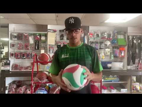 Molten FIVB 5000 Volleyball Size 5 Red/Green/White