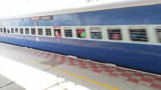 preview picture of video 'High speed train crossing morappur railway station'