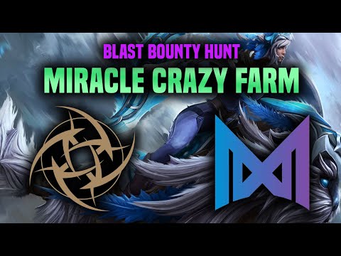 MIRACLE CRAZY FARM 😱  - NIP vs NIGMA - BLAST BOUNTY HUNT