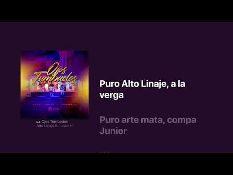 Ojos Tumbados - Alto Linaje x Junior H - [Letra Oficial] - KARAOKE
