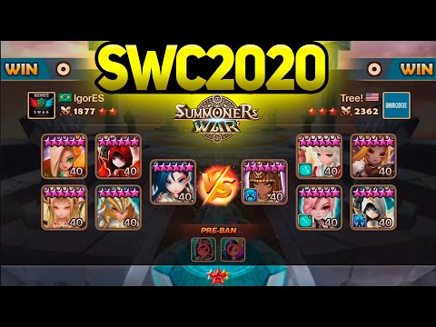 SWC2020 Americas Cup. TREE vs IGORES - Summoners War