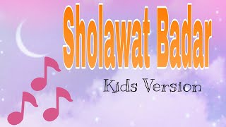 Download lagu Sholawat Badar Versi Anak Karaoke   Lirik mp3