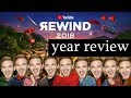 YouTube Rewind 2018 but pewdiepie says 'year review' and claps at the start