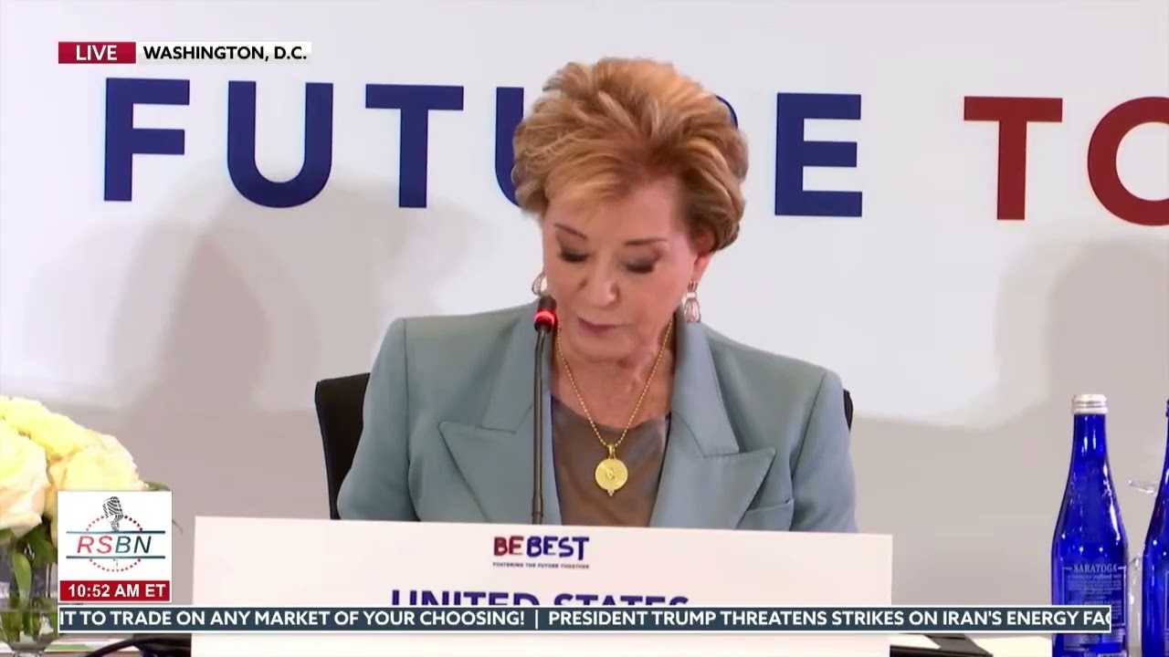 WATCH: Secretary Mcmahon Explains how A.I. Can be Implemented in to the Classroom - 03/24/26