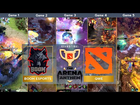 Grandfinal! Boom Esports vs QWE | Highlights Bo5 | The Arena Anthem [1440p 60fps]