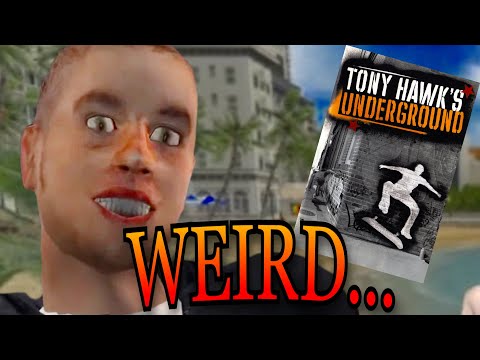 Tony Hawk's Underground is WEIRD...