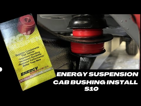 Energy Suspension Cab Bushing Install - 1st GEN S10 - GOOD INFO WATCH UNTIL THE END