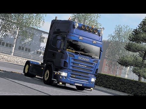 Scania R2008 50k -Euro Truck Simulator 2 v1.27 - Talinn(EST)-Kuopio(FIN)