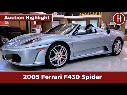 AUTOHUNTER - 2005 Ferrari F430 Spider - AUCTION HIGHLIGHT