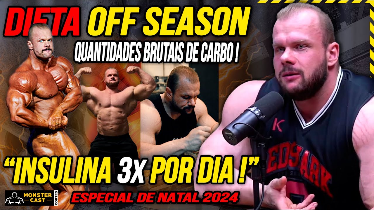WILLIAM MARTINS REVELA DIETA DE OFF SEASON COM QUANTIDADES ASSUSTADORAS DE CARBO !!!