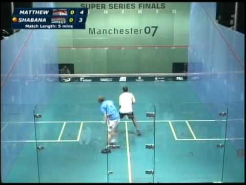 Squash - Shabana vs Matthew Super Series Finals 2007
