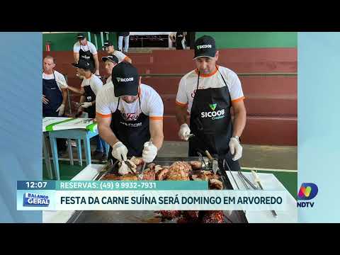 Arroio do Arvoredo recebe Suifest com pratos à base de suíno