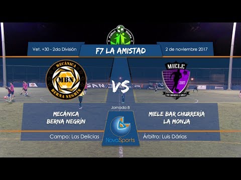 F7 LA AMISTAD JORNADA 08 - MECANICA BERNA NEGRÍN VS MIELE BAR LA MONJA