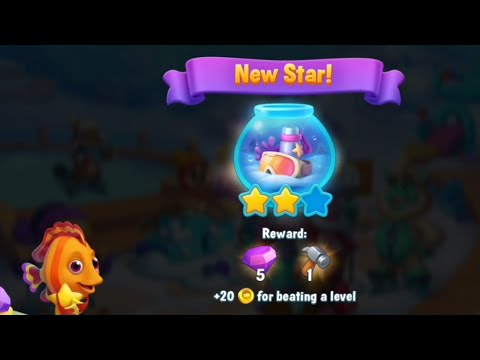 🎁 Fishdom 11450 Level - NO 💣💥🧨 - The Last Level on 07/06/2023 @dvaushka