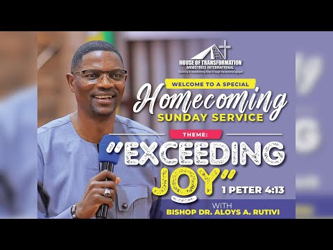 'EXCEEDING JOY' | PREACHING | APOSTLE ALOYS A. RUTIVI | 7TH DECEMBER, 2025
