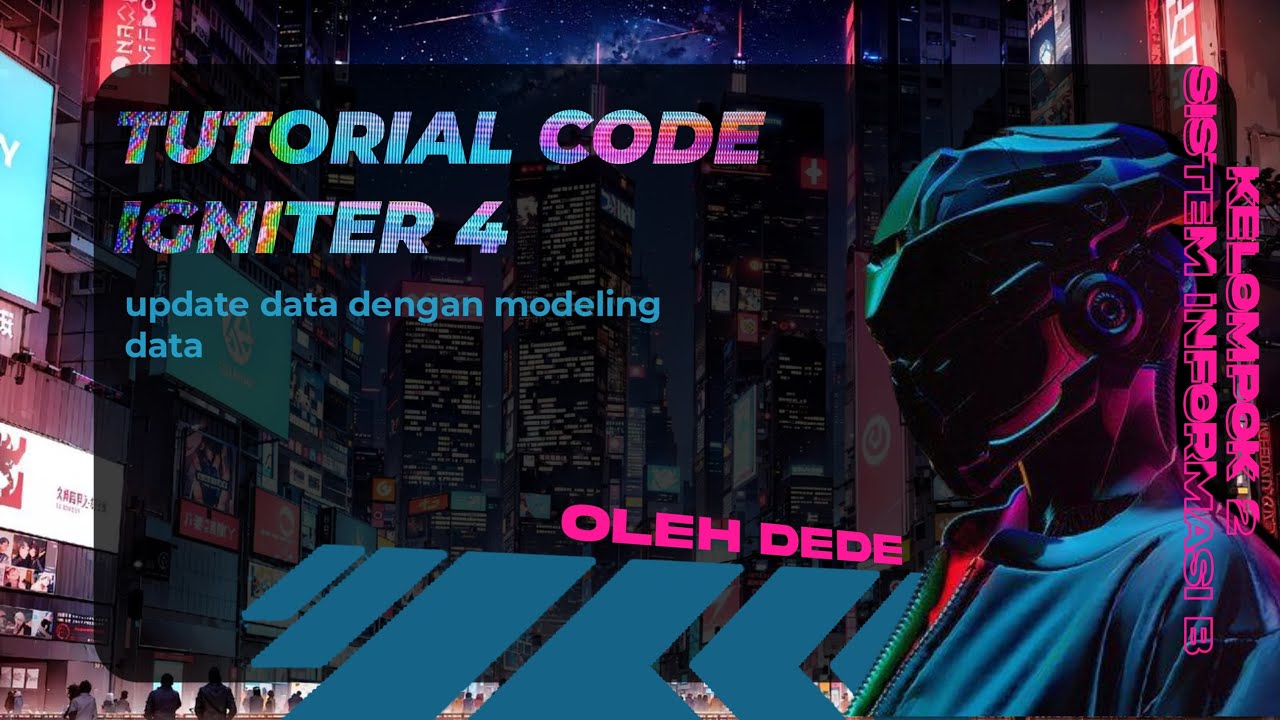 Tutorial CodeIgniter 4 : 19. Update Data dengan Modeling Data (ORM)