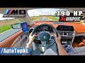 BMW M8 G-POWER 790HP AKRAPOVIC | POV Test Drive by AutoTopNL