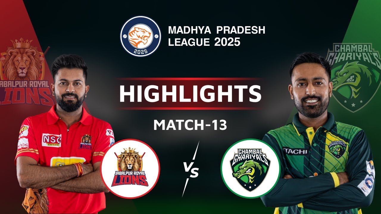 Jabalpur Royal Lions VS Chambal Ghariyals