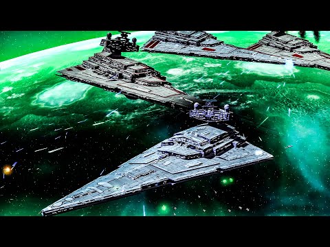 Republic Vs. Empire - Massive Epic Space Battle! (Cinematic)| Star Wars: Empire At War