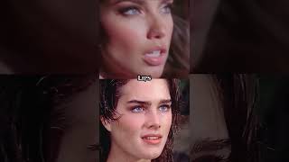 Adriana lima VS Brooke Shields #adrianalima  #brookeshields  #looks   #naturalbeauty #supermodel