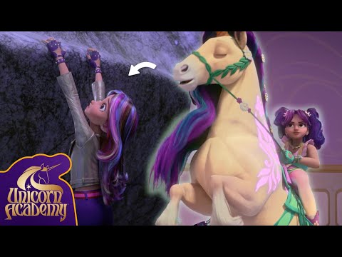 The BEST Unicorn Rescues from Unicorn Academy 🦄 | Cartoons for Kids