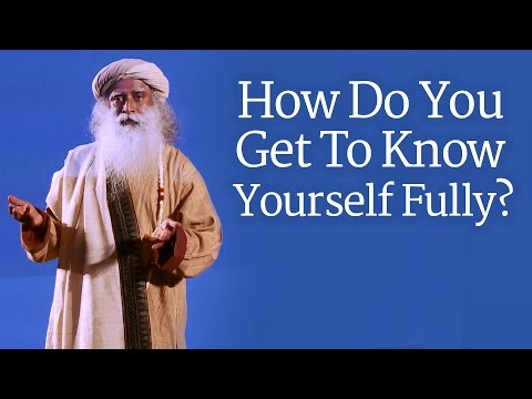 How Do You Get To Know Yourself Fully? - Sadhguru answers at Entreprenuers Organization Meet Video