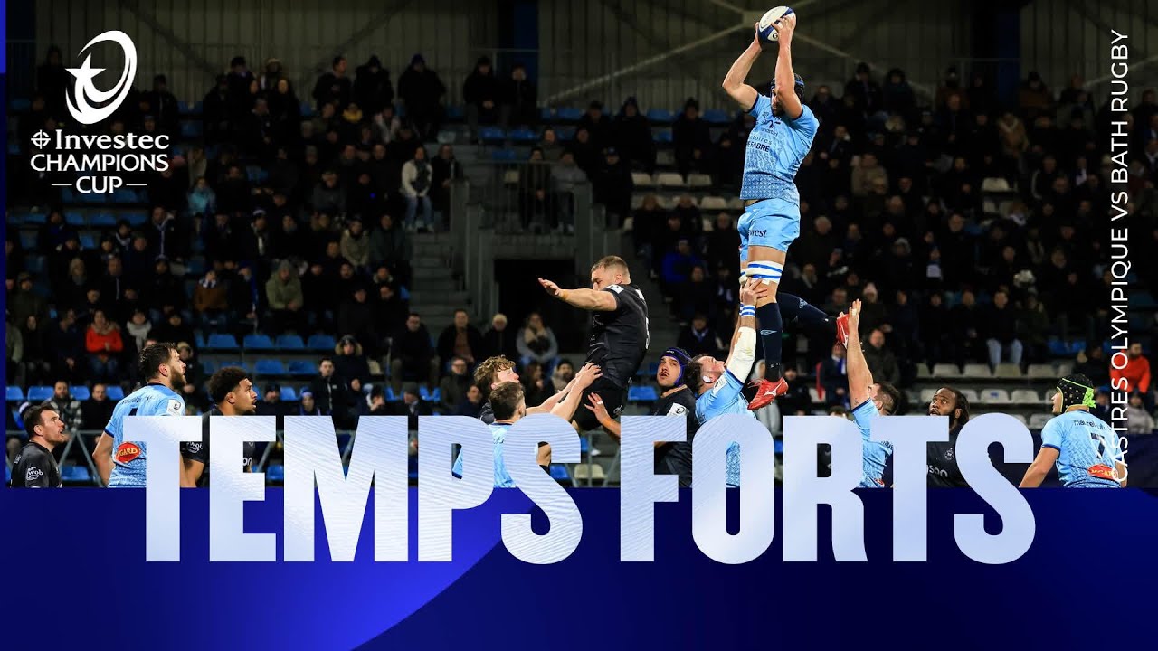 Temps Forts - Castres Olympique v Bath Rugby | Investec Champions Cup 2025/26