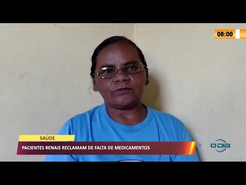 Pacientes renais crí´nicos se queixam de falta de medicamentos í  base de ferro no Piauí 08 07 2021