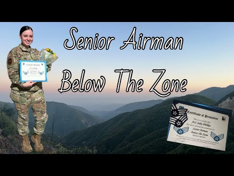How I Earned Senior Airman Below The Zone (SrA BTZ)