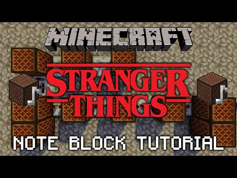 *EASY* Stranger Things Theme - Minecraft Note Block Tutorial
