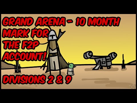 SWGOH Grand Arena 3v3 - on the 10 month Free to Play Anniversary!