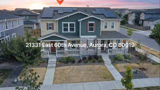 21331 East 60th Avenue, Aurora, CO 80019 - Walk Through Video