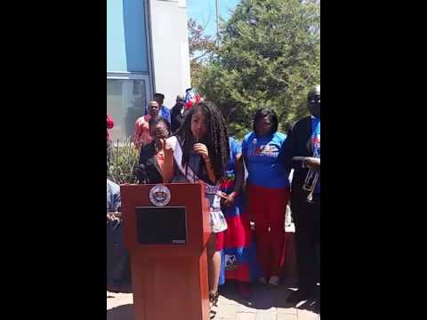 Haitian Flad Day in Everett MA